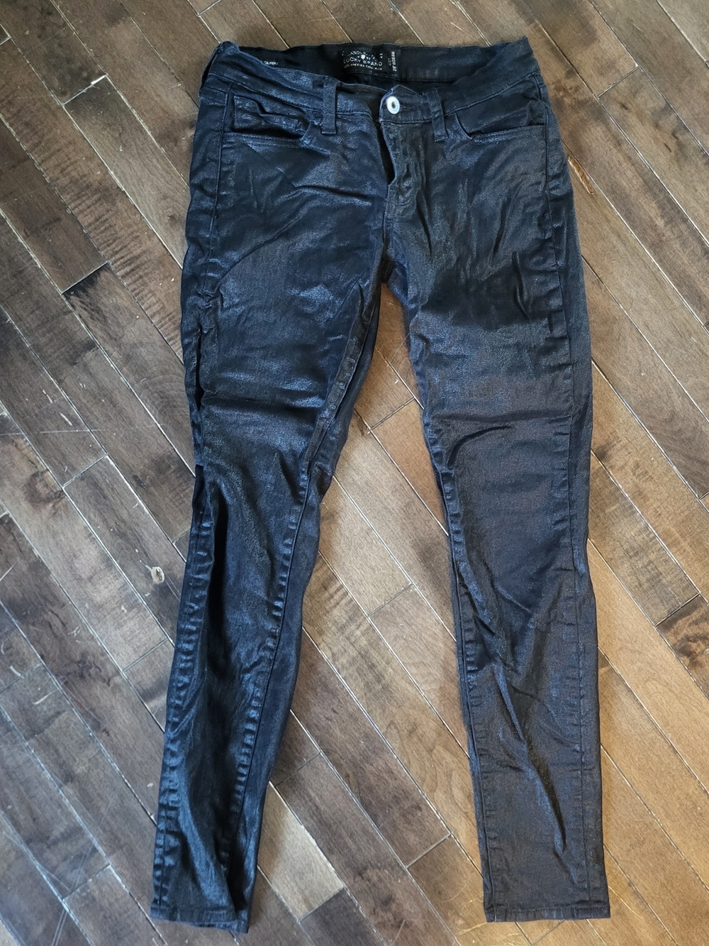 Lucky Brand Women's Skinny Jeans in Washed Black